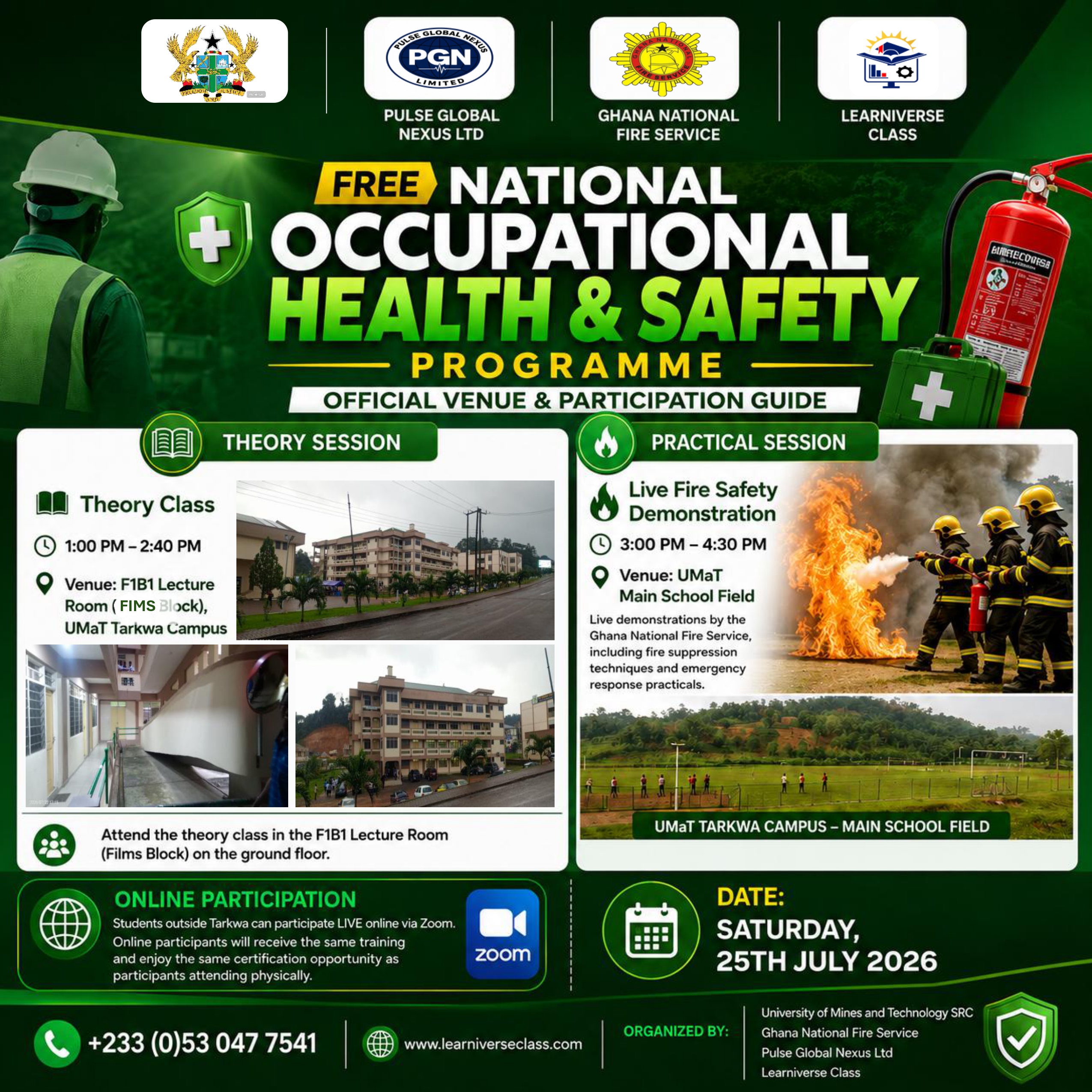 FREE National Occupational Health & Safety Certification Programme – Official Participation Guide