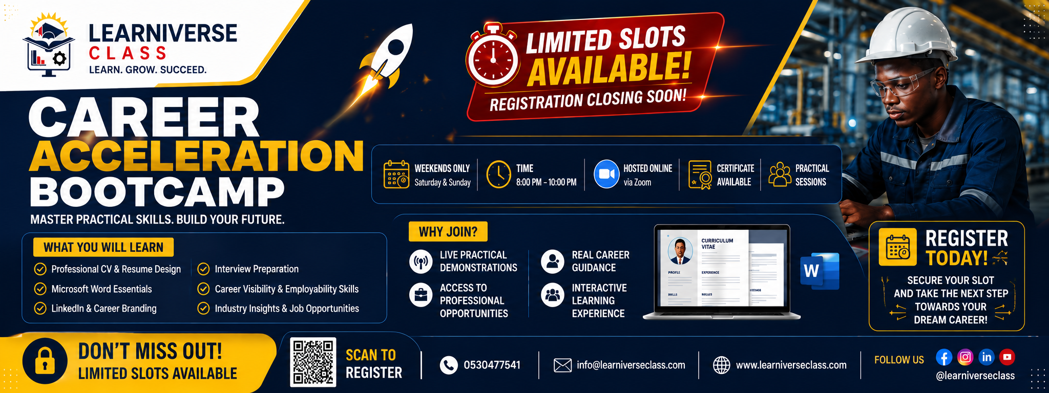 Career Acceleration Bootcamp (CAB) banner